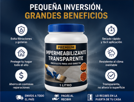 Sellador de Superficies - Escudo Impermeable Premium
